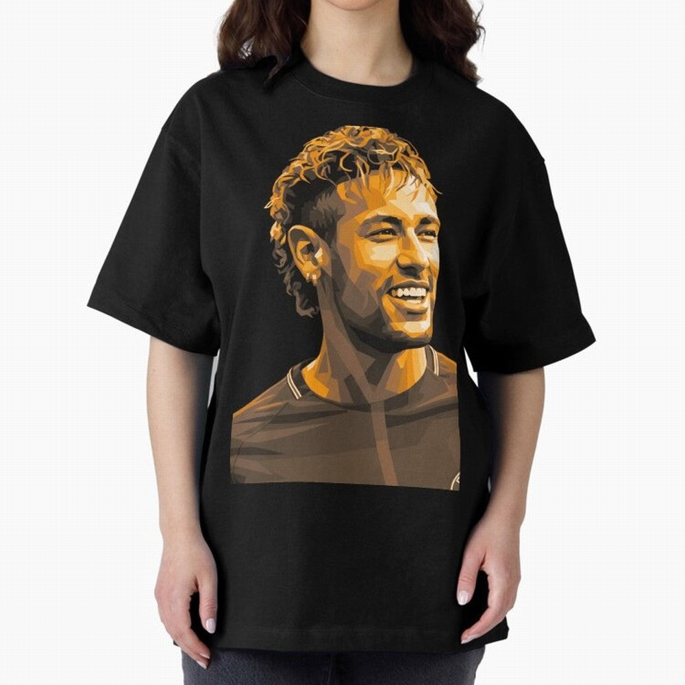 Neymar Oversized T-Shirt Back the Journey through FIFA World Cup 2026 Spirit, Celebrating England, France and Netherlands, Messi, Goal Celebration Energy, Supporter Heritage, Football Icons and Worldwide Tournament Joy; Perfect for Supporters Who