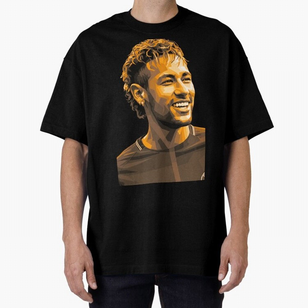 Neymar Oversized T-Shirt Back the Journey through FIFA World Cup 2026 Spirit, Celebrating England, France and Netherlands, Messi, Goal Celebration Energy, Supporter Heritage, Football Icons and Worldwide Tournament Joy; Perfect for Supporters Who