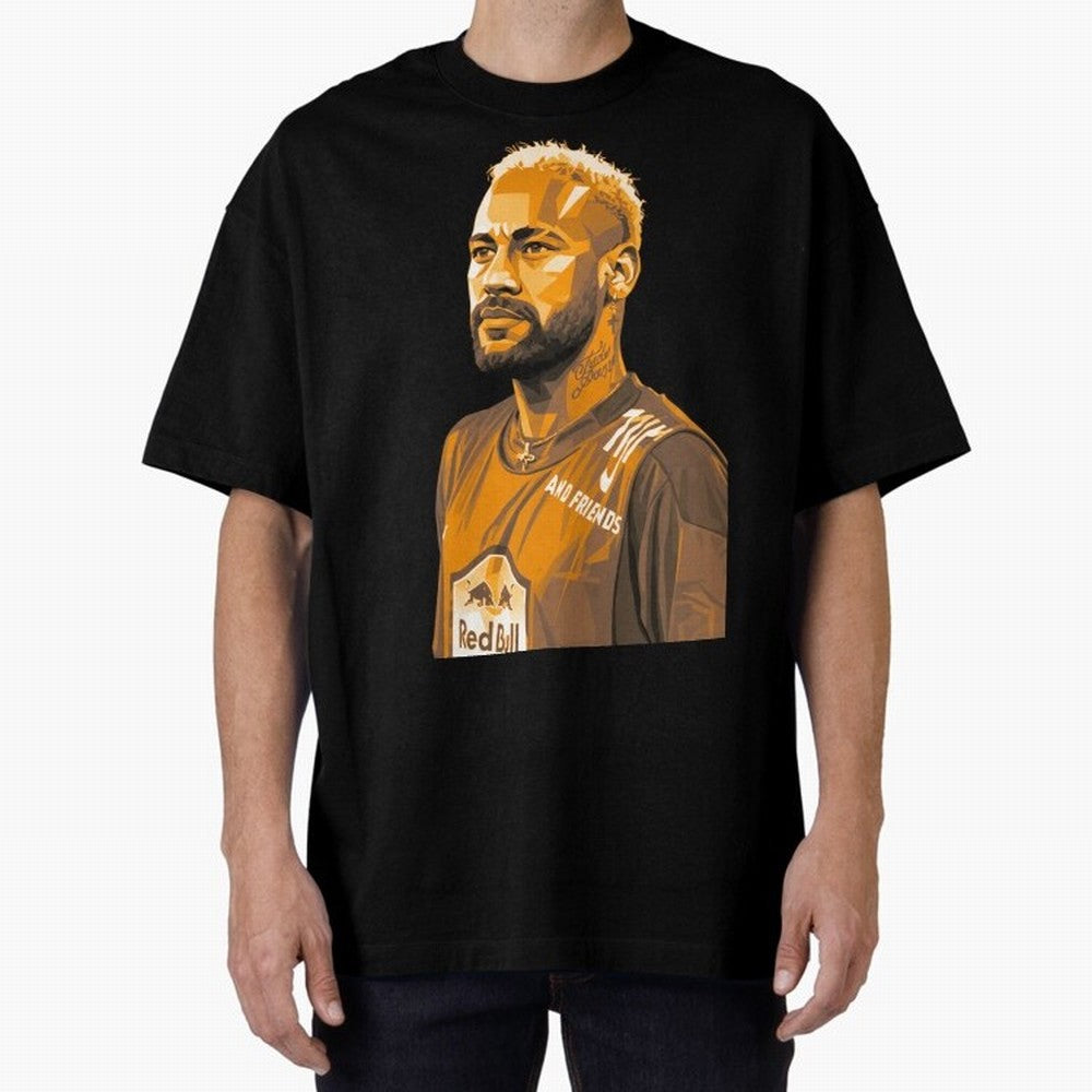 Neymar Oversized T-Shirt Support Your Favorite Stars during Global Football Passion for FIFA World Cup 2026 Group Stage, Built around Messi and Cristiano Ronaldo, Spain, Football History, Final Match Energy, Crowd Noise and Once in a Lifetime