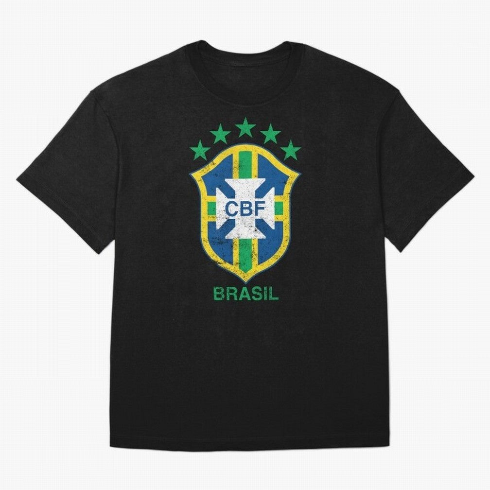 Brasil Soccer Flag Team Brazil Support Gift Classic T-Shirt Represent Fans Who Live for FIFA World Cup 2026 Group Stage Featuring Messi, CR7 and Mbappe, Brazil Energy, Goal Celebration Energy, Supporter Heritage, Football Icons and Worldwide
