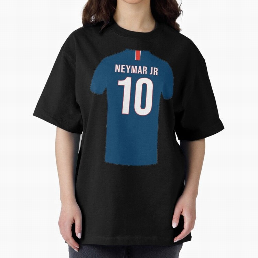 Neymar football jersey Oversized T-Shirt Show Passion for the Stars of FIFA World Cup 2026 USA Canada Mexico Filled with Mbappe and Neymar, England Energy, Classic Soccer Heritage, Championship Pressure, Fan Loyalty and International Pride; Made