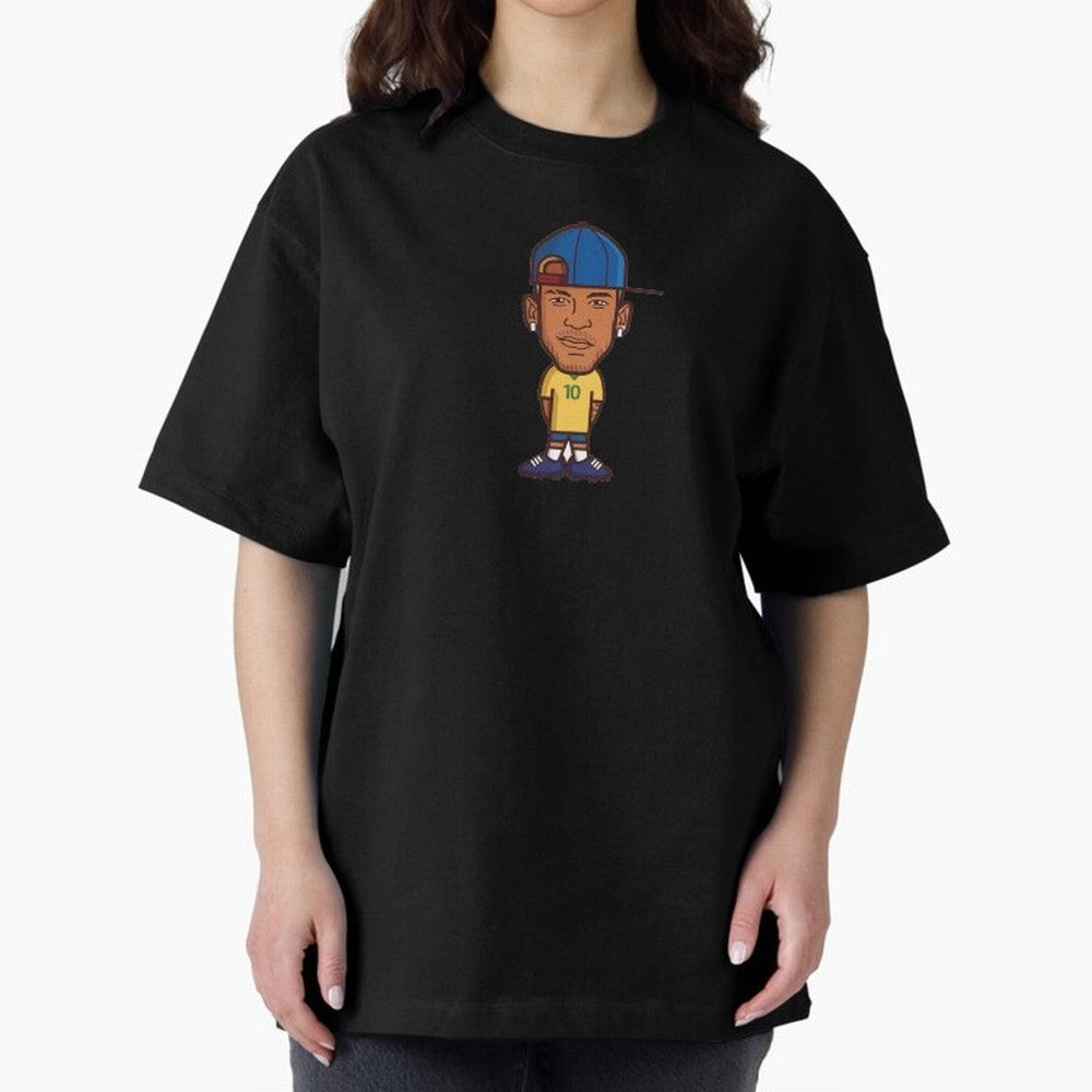 Neymar 10 Active T-Shirt Capture Stadium Memories from Global Football Passion for FIFA World Cup 2026, Driven by Messi, Neymar and Mbappe, Portugal, Vintage Soccer Flavor, Modern Football Stars, National Flags and Final Night Emotion; Made for