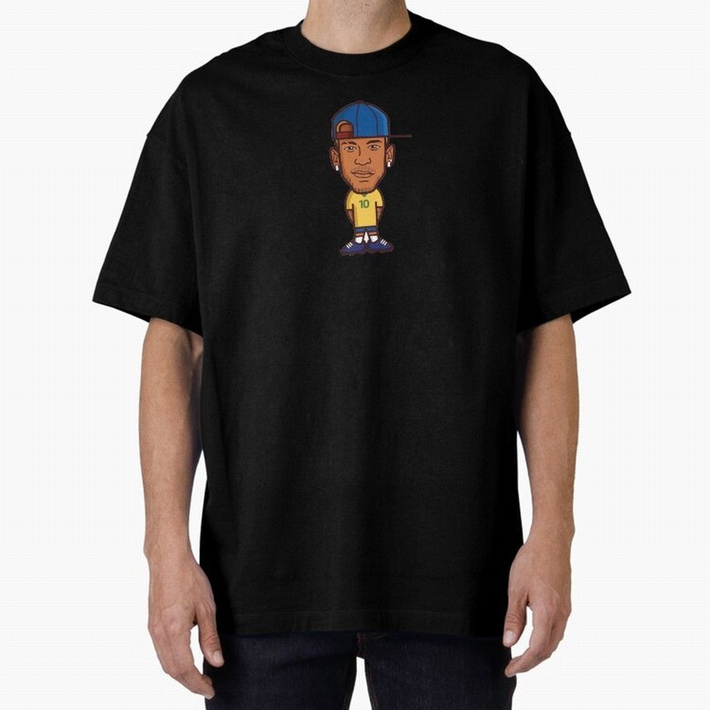 Neymar 10 Active T-Shirt Capture Stadium Memories from Global Football Passion for FIFA World Cup 2026, Driven by Messi, Neymar and Mbappe, Portugal, Vintage Soccer Flavor, Modern Football Stars, National Flags and Final Night Emotion; Made for