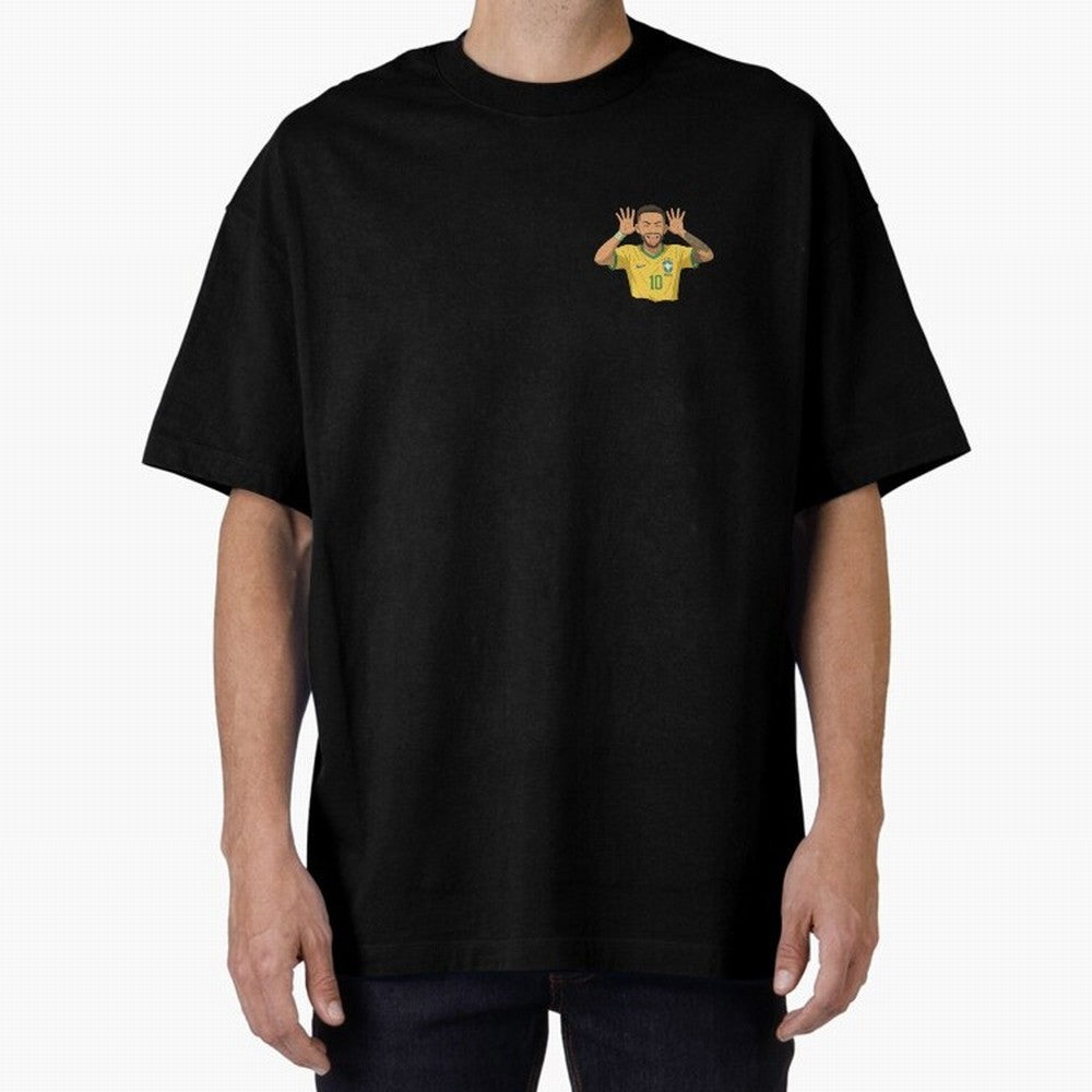 Neymar Brazil ¨C Tongue-Out Celebration | Yellow Kit #10 | Ghibli Style Classic T-Shirt Embrace Global Football Passion for FIFA World Cup 2026 Group Stage, Built around Cristiano Ronaldo, Argentina, Soccer Culture, Superstar Moments, National Team