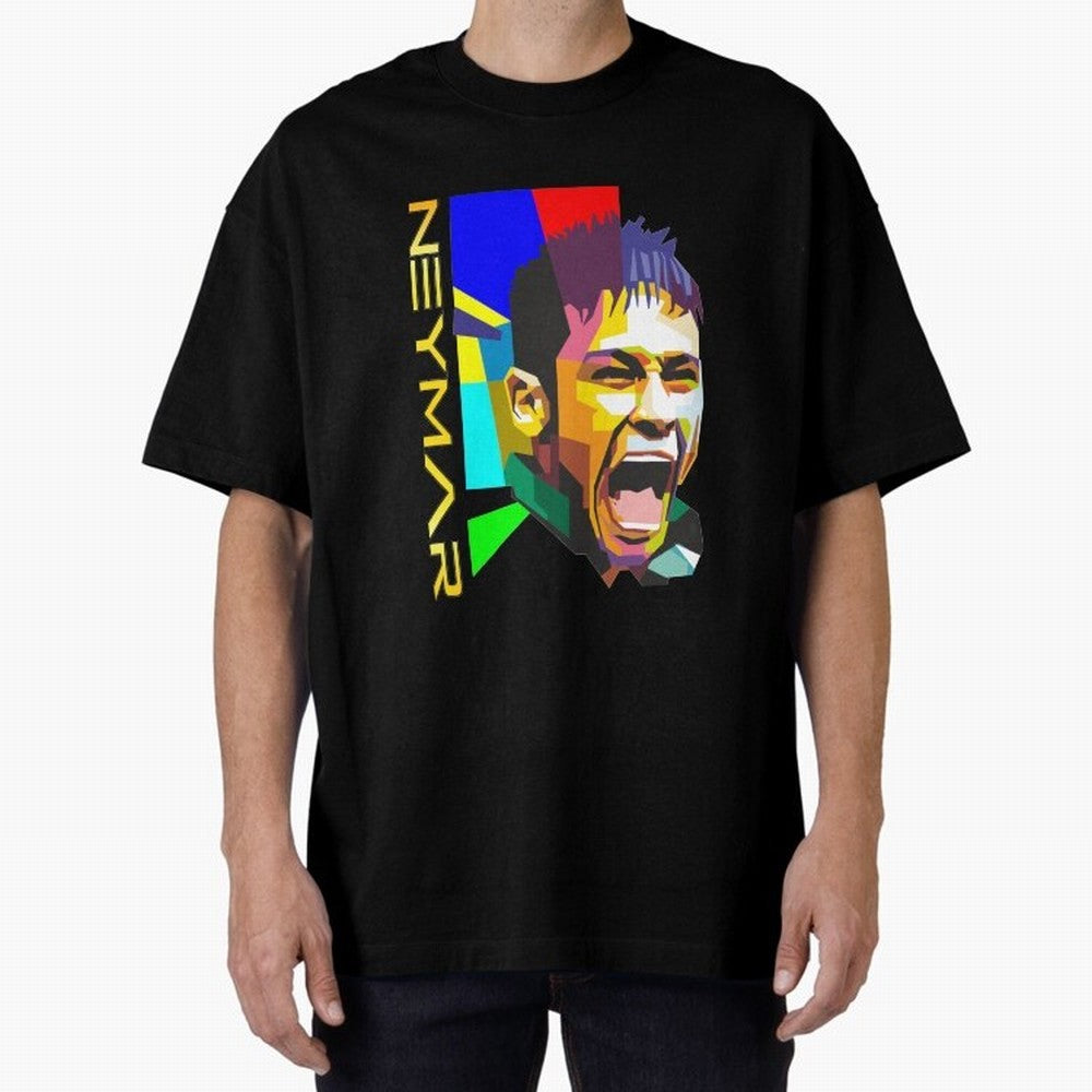 Neymar Painting Tshirt Essential T-Shirt Celebrate FIFA World Cup 2026 USA Canada Mexico for Fans of Cristiano Ronaldo and Argentina, Bringing Global Supporter Spirit, Legendary Goals, National Colors and Tournament Celebration; Built for