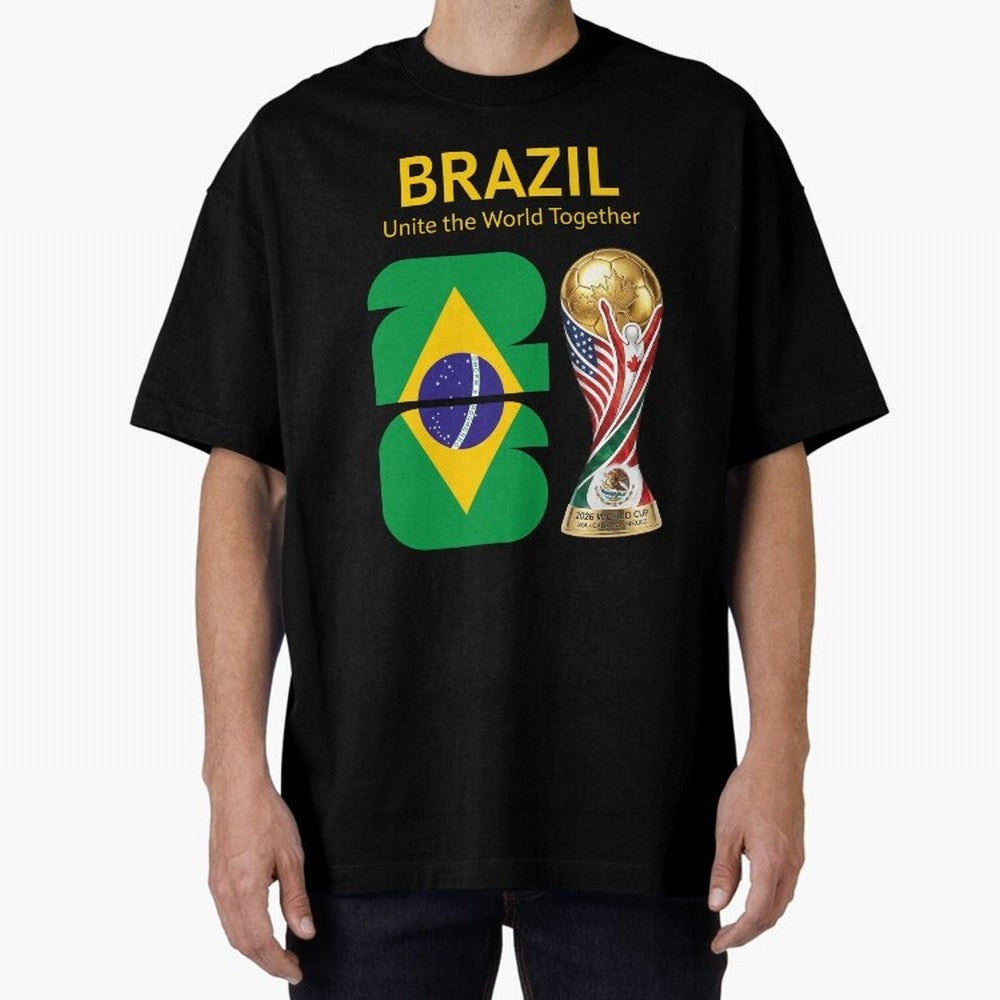 World Cup 2026, IMG 017, BRAZIL 001 Classic T-Shirt Fuel the FIFA World Cup 2026 USA Canada Mexico Journey through CR7 Highlights, Brazil, Portugal and Argentina Pride, Soccer Culture, Superstar Moments, National Team Dreams and Competitive Fire;