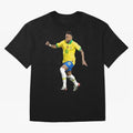 neymar Oversized T-Shirt Join Supporters Worldwide for FIFA World Cup 2026 USA Canada Mexico for Fans of CR7 and Messi and France, Bringing Football Passion, Legendary Performances, Festival Vibes and Supporter Community; Ideal for Passionate Fans