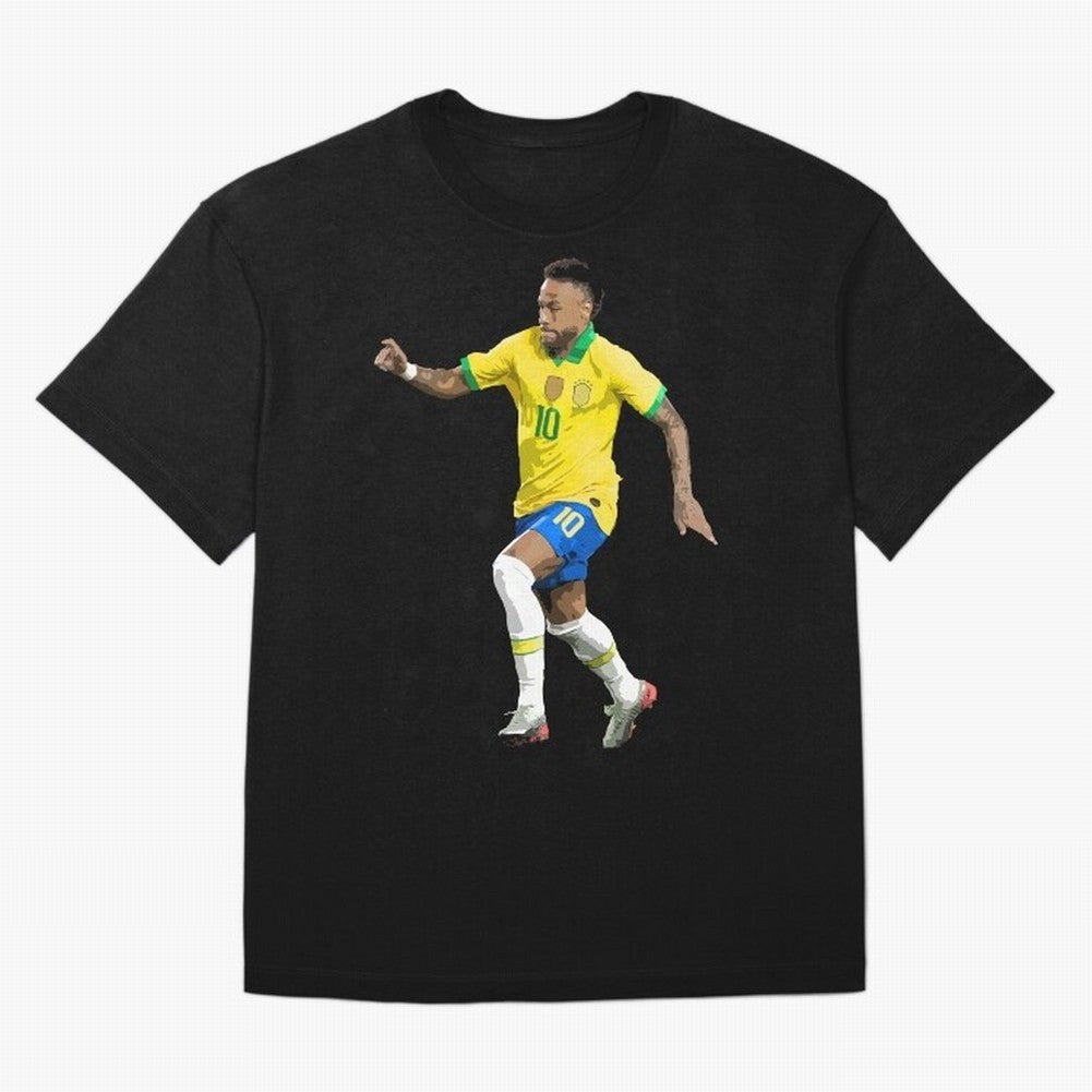 neymar Oversized T-Shirt Join Supporters Worldwide for FIFA World Cup 2026 USA Canada Mexico for Fans of CR7 and Messi and France, Bringing Football Passion, Legendary Performances, Festival Vibes and Supporter Community; Ideal for Passionate Fans