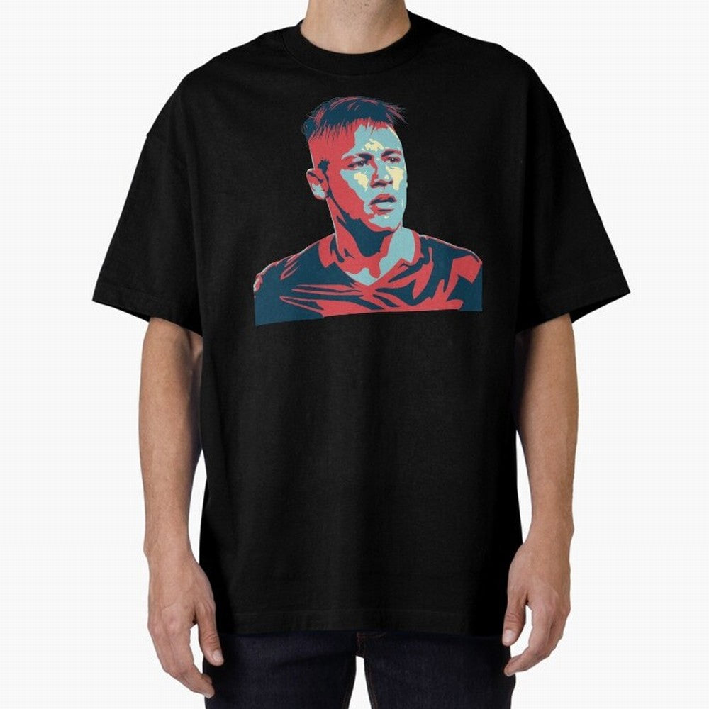 Neymar. Oversized T-Shirt Honor the Beautiful Game during the FIFA World Cup 2026 USA Canada Mexico Journey through Messi, Neymar and Mbappe Highlights, Argentina Pride, Classic Soccer Heritage, Championship Pressure, Fan Loyalty and International