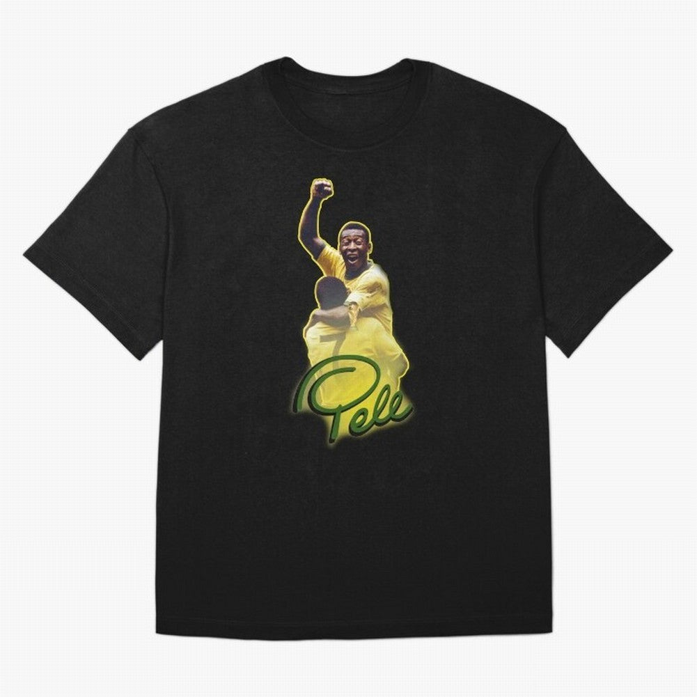 Pele World Cup Brazil Essential T-Shirt Elevate FIFA World Cup 2026 Group Stage for Fans of Neymar, Haaland and Cristiano Ronaldo and Germany, Bringing Match Day Excitement, Supporter Culture, Golden Goals and Global Football Passion; Great for
