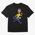 Neymar Oversized T-Shirt Celebrate the Biggest Stage of FIFA World Cup 2026 Group Stage Built around Messi and Cristiano Ronaldo, Brazil Energy, Fan Favorite Moments, National Team Passion, Big Match Drama and Soccer History; Ideal for Football