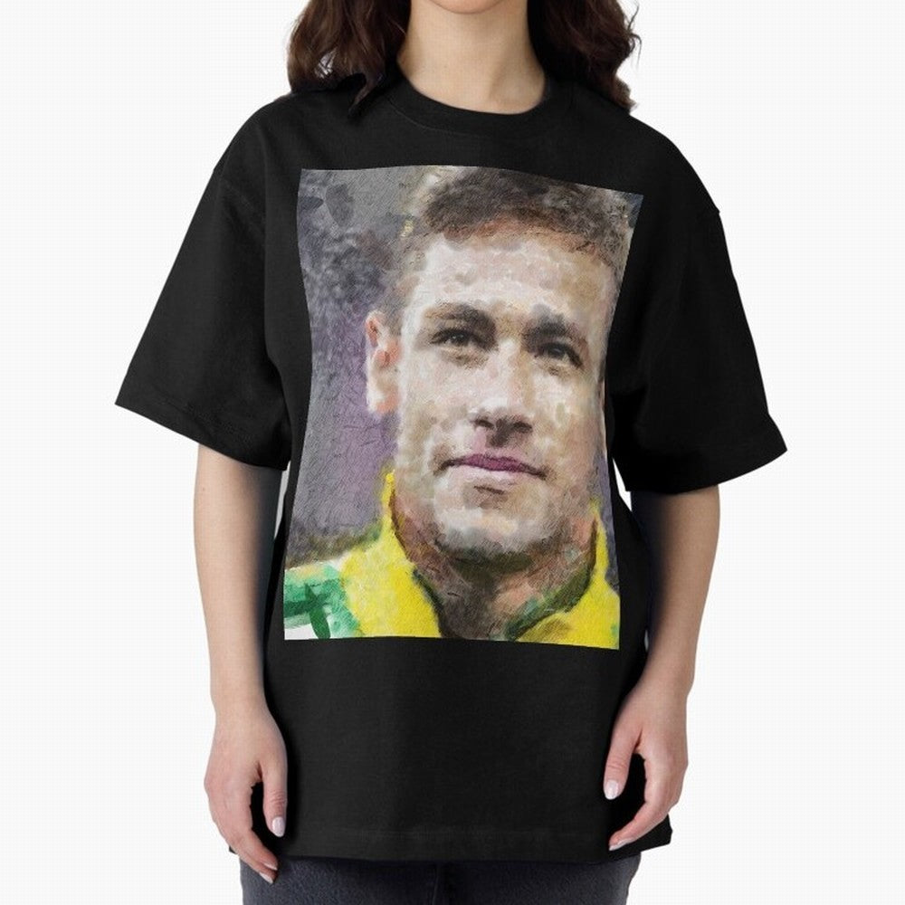 Neymar Oversized T-Shirt Carry FIFA World Cup 2026 for Fans of Mbappe and England, France and Netherlands, Bringing Supporter Pride, Iconic Celebrations, Legendary Names and Global Match Day Energy; Created for Match Day Parties, Soccer Gifts, Fan