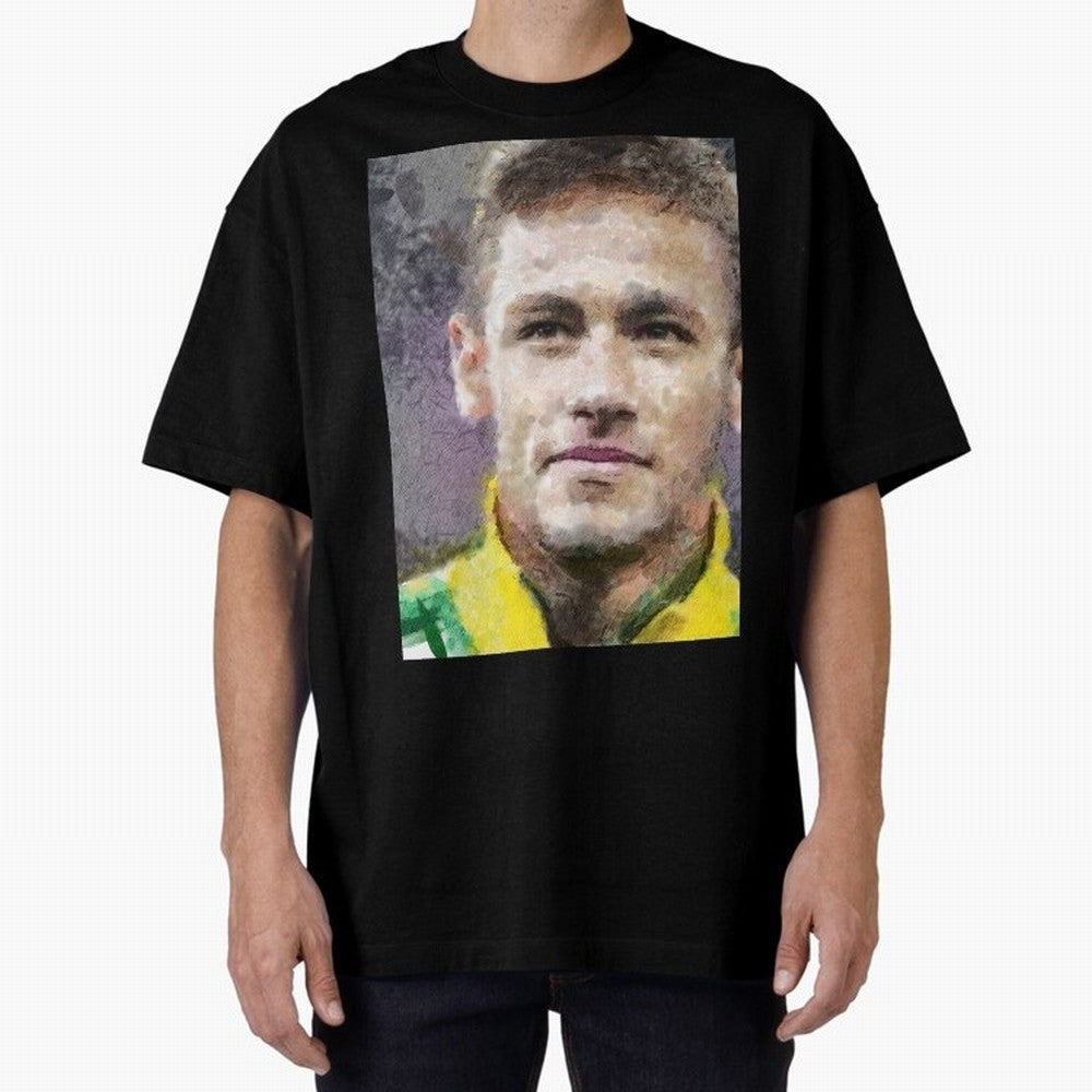 Neymar Oversized T-Shirt Carry FIFA World Cup 2026 for Fans of Mbappe and England, France and Netherlands, Bringing Supporter Pride, Iconic Celebrations, Legendary Names and Global Match Day Energy; Created for Match Day Parties, Soccer Gifts, Fan