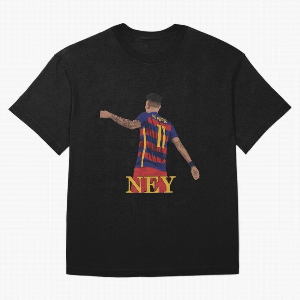 Neymar Oversized T-Shirt Show Your Stadium Side during Match Day Hype around FIFA World Cup 2026 USA Canada Mexico, Messi and Cristiano Ronaldo, Brazil, Football Festival Excitement, Trophy Ambitions, Country Rivalries and Star Player Buzz; Built