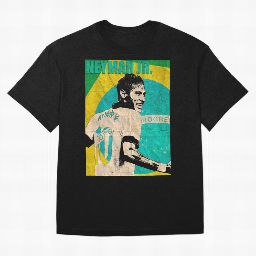 Neymar Oversized T-Shirt Discover Global Football Passion for FIFA World Cup 2026, Made for Mbappe, Brazil, Portugal and Argentina, Global Supporter Spirit, Legendary Goals, National Colors and Tournament Celebration; Created for Match Day Parties,