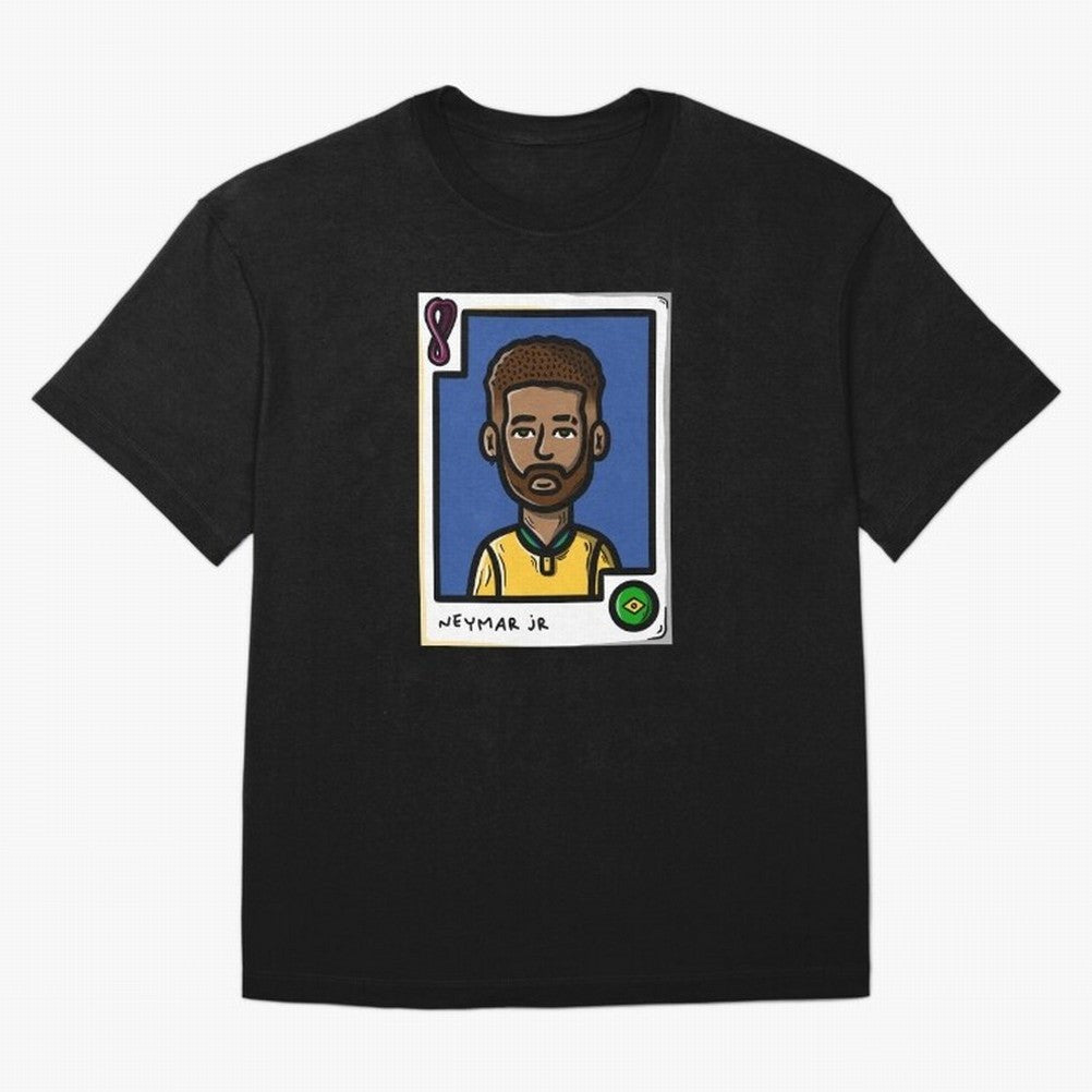 Neymar Classic T-Shirt Elevate FIFA World Cup 2026 Spirit, Filled with France and Portugal, Messi and Cristiano Ronaldo, Sports Nostalgia, International Competition, Famous Players and Unforgettable Victories; Perfect for Supporters Who Want Bold