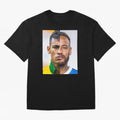Neymar Oversized T-Shirt Celebrate the Next Chapter of FIFA World Cup 2026 Featuring Neymar, Haaland and Cristiano Ronaldo, Spain and Netherlands Energy, Football Passion, Legendary Performances, Festival Vibes and Supporter Community; Ideal for