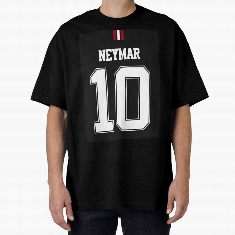 Neymar Oversized T-Shirt Support the Legends of FIFA World Cup 2026 Group Stage Spirit, Capturing France, Messi, CR7 and Mbappe, Worldwide Fan Energy, Dramatic Goals, Stadium Lights and Championship Celebrations; Perfect for People Who Love