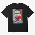 Neymar Classic T-Shirt Honor the Football Icons of FIFA World Cup 2026 for Fans of Mbappe and Neymar and Brazil, Portugal and Argentina, Bringing Retro Football Energy, Iconic Rivalries, Trophy Chase Drama and Stadium Atmosphere; Ideal for