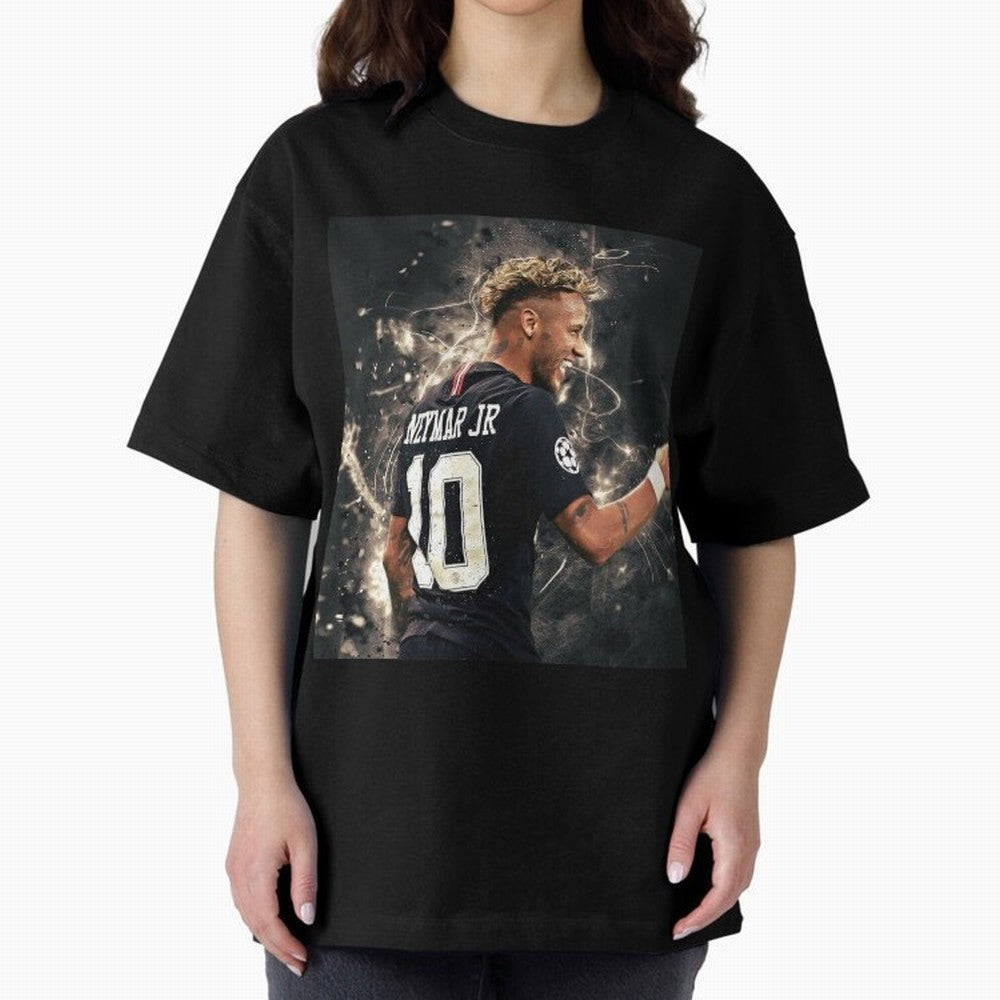 neymar Classic T-Shirt Show Support during Match Day Hype around FIFA World Cup 2026 USA Canada Mexico, Cristiano Ronaldo, Haaland and CR7, Brazil, Portugal and Argentina, Championship Spirit, Famous Goals, Roaring Crowds and International Football
