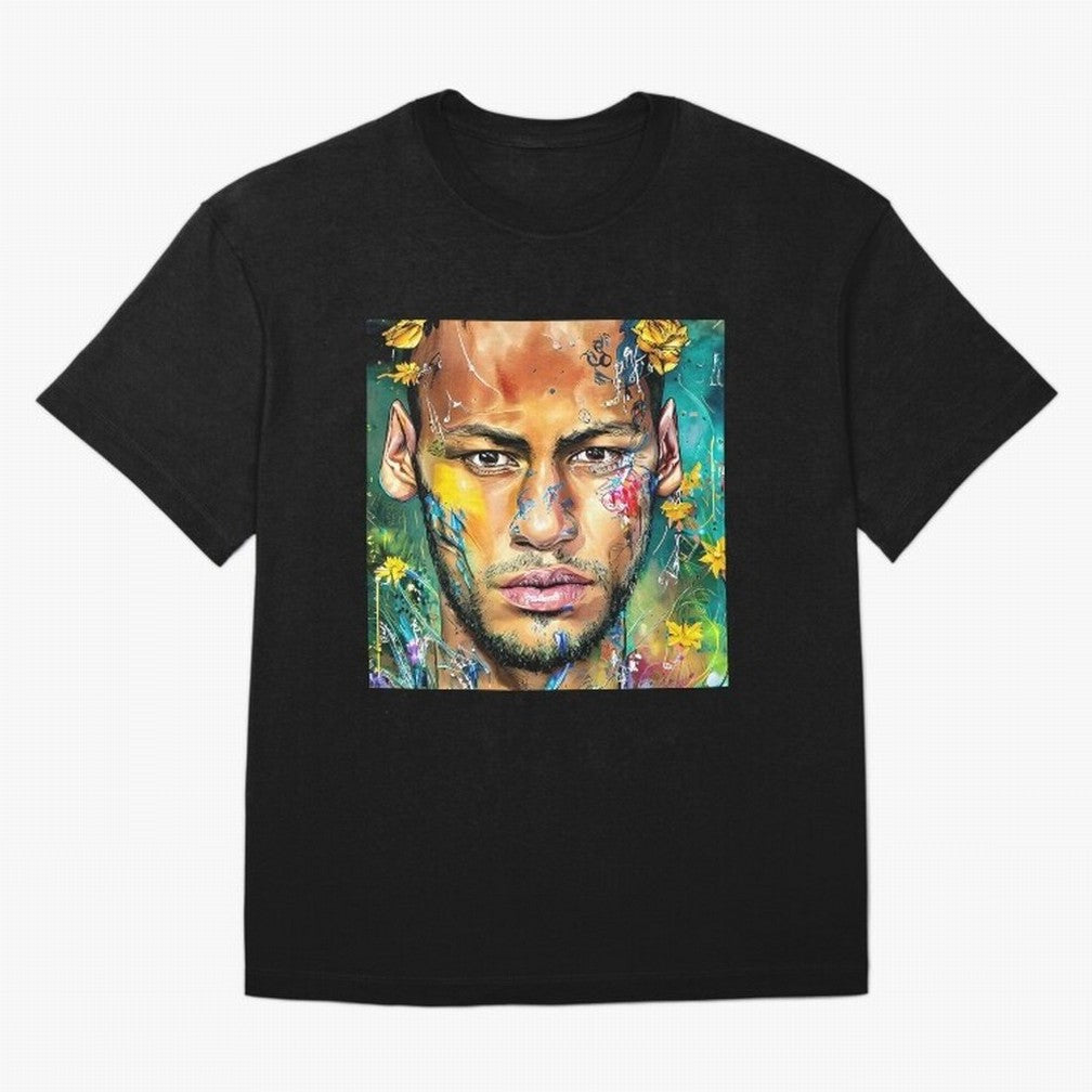 Neymar Oversized T-Shirt Celebrate FIFA World Cup 2026 Spirit, Inspired by Argentina, France and Brazil, Neymar, Global Supporter Spirit, Legendary Goals, National Colors and Tournament Celebration; Ideal for Passionate Fans Who Love Underdog