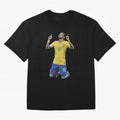 Neymar Brazil Celebration Sticker Essential T-Shirt Experience the Global Stage of Global Football Passion for FIFA World Cup 2026, Made for Mbappe and Neymar, Netherlands, Global Supporter Spirit, Legendary Goals, National Colors and Tournament