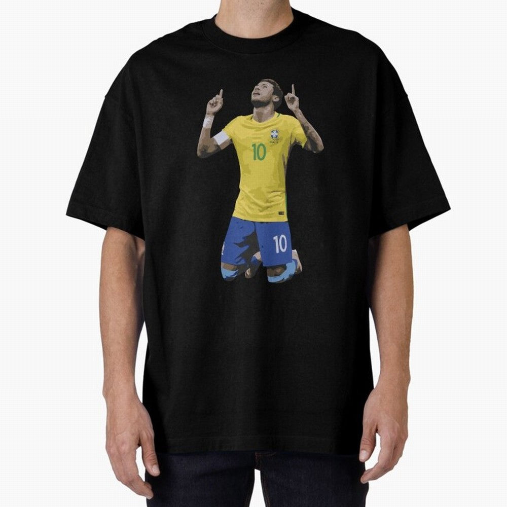 Neymar Brazil Celebration Sticker Essential T-Shirt Experience the Global Stage of Global Football Passion for FIFA World Cup 2026, Made for Mbappe and Neymar, Netherlands, Global Supporter Spirit, Legendary Goals, National Colors and Tournament