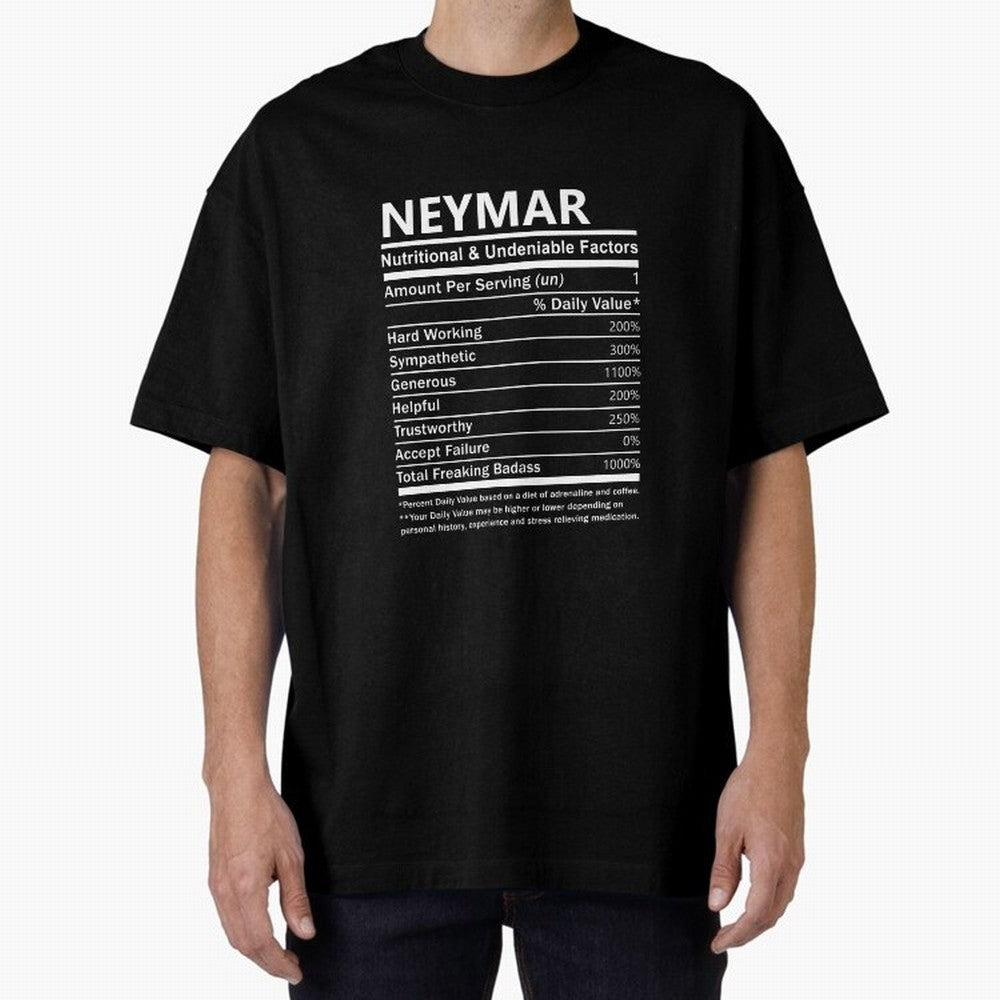 Neymar Name T Shirt - Neymar Nutritional And Undeniable Factors Gift Item Tee Essential T-Shirt Support Your Favorite Stars during FIFA World Cup 2026 Spirit, Capturing England, Messi, CR7 and Mbappe, Retro Football Energy, Iconic Rivalries, Trophy