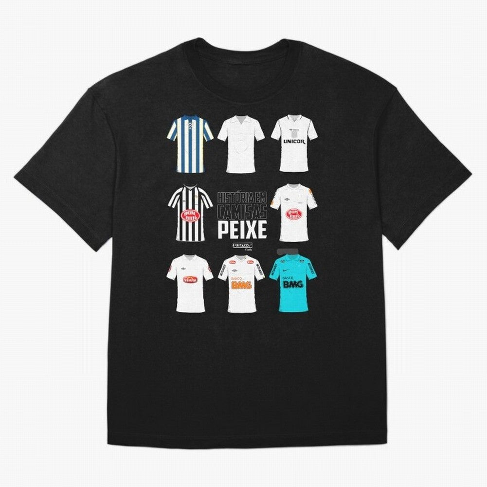 History in Shirts - Santos Classic T-Shirt Show Your Stadium Side during FIFA World Cup 2026 Driven by Mbappe, France Energy, Tournament Hype, Historic Matchups, Family Viewing Parties and Global Sports Pride; Made for Collectors Who Enjoy Iconic