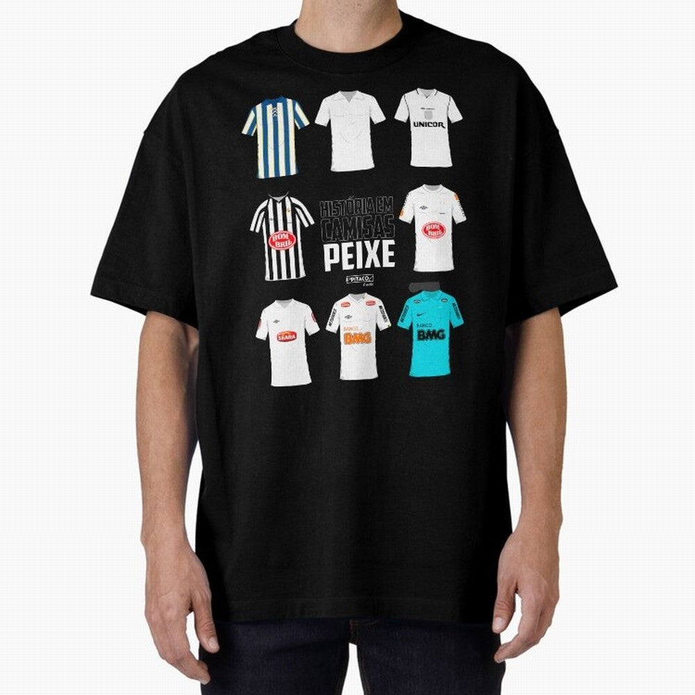 History in Shirts - Santos Classic T-Shirt Show Your Stadium Side during FIFA World Cup 2026 Driven by Mbappe, France Energy, Tournament Hype, Historic Matchups, Family Viewing Parties and Global Sports Pride; Made for Collectors Who Enjoy Iconic