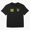 Classic Brasil Soccer No. 10 Brazil World Jersey Cup T Shirt Essential T-Shirt Celebrate Football Dreams Across FIFA World Cup 2026 with Haaland and Mbappe, Germany Energy, Tournament Hype, Historic Matchups, Family Viewing Parties and Global