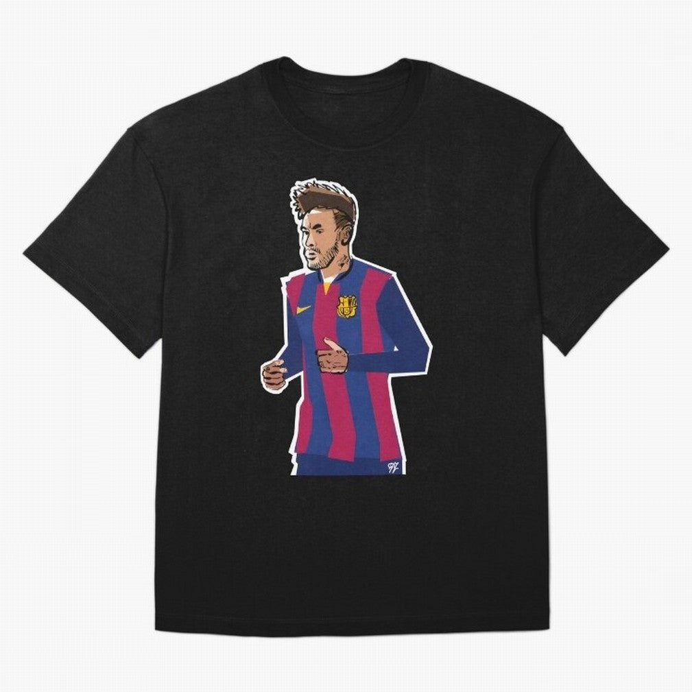 Neymar prime Oversized T-Shirt Honor the Football Icons of FIFA World Cup 2026 for Fans of Cristiano Ronaldo and Germany, Bringing Football Festival Excitement, Trophy Ambitions, Country Rivalries and Star Player Buzz; Ideal for Football Dads,