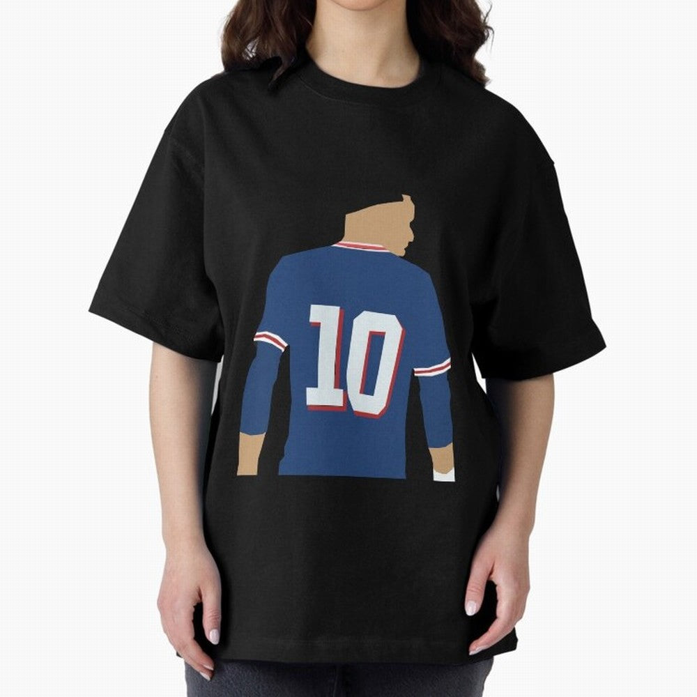 the number 10 Oversized T-Shirt Celebrate Every Goal in Global Football Passion for FIFA World Cup 2026 USA Canada Mexico, Inspired by Neymar, Haaland and Cristiano Ronaldo, France, Football History, Final Match Energy, Crowd Noise and Once in a
