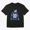 the number 10 Oversized T-Shirt Celebrate Every Goal in Global Football Passion for FIFA World Cup 2026 USA Canada Mexico, Inspired by Neymar, Haaland and Cristiano Ronaldo, France, Football History, Final Match Energy, Crowd Noise and Once in a