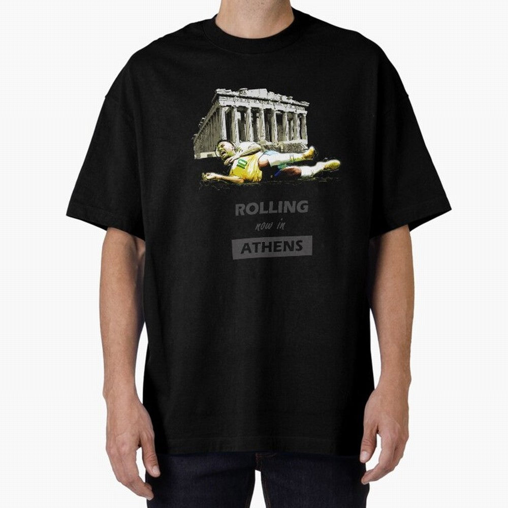 Rolling now in Athens Essential T-Shirt Celebrate the Biggest Stage of Match Day Hype around FIFA World Cup 2026 Group Stage, Messi, Neymar and Mbappe, Spain and Netherlands, Football Festival Excitement, Trophy Ambitions, Country Rivalries and