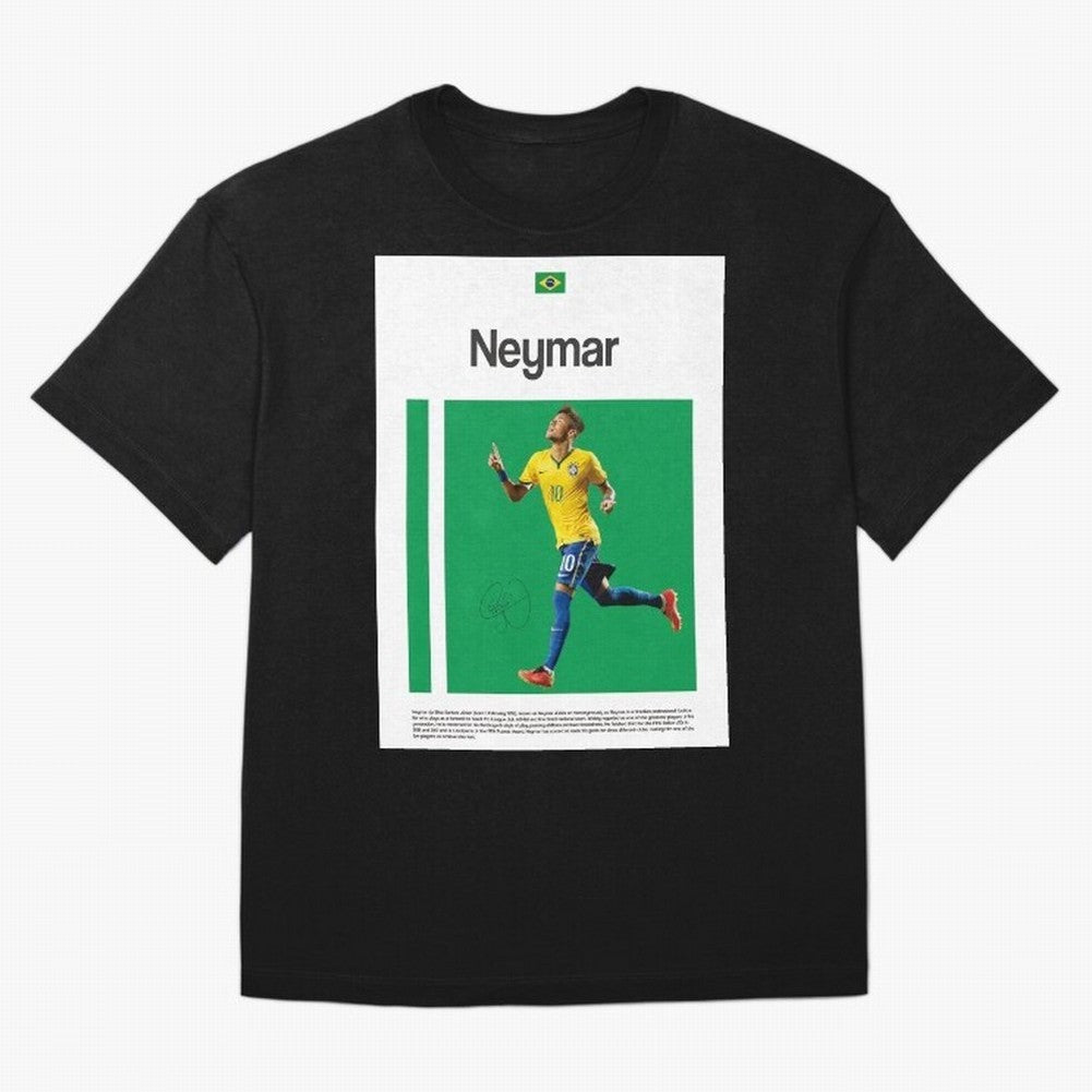 Neymar poster Classic T-Shirt Turn Up for Global Football Passion for FIFA World Cup 2026 Group Stage, Built around Messi, Neymar and Mbappe, Brazil, Portugal and Argentina, Stadium Memories, Football Loyalty, International Chants and Championship