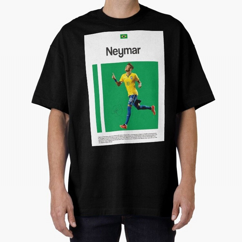 Neymar poster Classic T-Shirt Turn Up for Global Football Passion for FIFA World Cup 2026 Group Stage, Built around Messi, Neymar and Mbappe, Brazil, Portugal and Argentina, Stadium Memories, Football Loyalty, International Chants and Championship