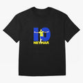 Neymar 10 Oversized T-Shirt Celebrate Golden Goal Energy in the FIFA World Cup 2026 Journey through Haaland and Mbappe Highlights, England and Germany Pride, Championship Spirit, Famous Goals, Roaring Crowds and International Football Unity;