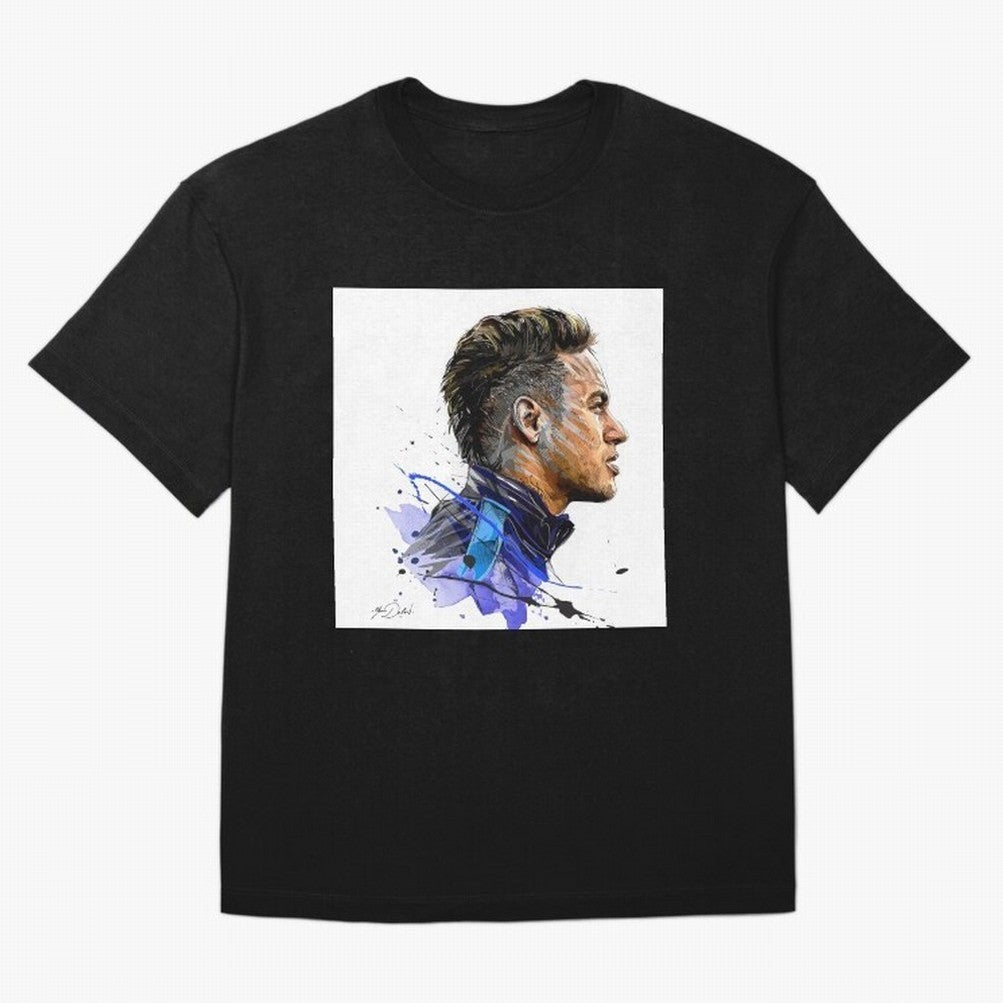 Neymar Design Oversized T-Shirt Share Match Day Hype around FIFA World Cup 2026 Group Stage, Messi and Cristiano Ronaldo, Brazil, Portugal and Argentina, Goal Celebration Energy, Supporter Heritage, Football Icons and Worldwide Tournament Joy;