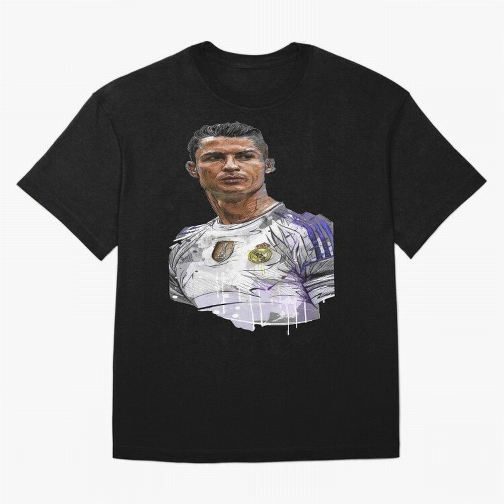 Cristiano Ronaldo Classic T-Shirt Honor Champions and Dreams in Match Day Hype around FIFA World Cup 2026, Messi, England and Germany, Vintage Soccer Flavor, Modern Football Stars, National Flags and Final Night Emotion; Perfect for Supporters Who