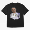 Cristiano Ronaldo Classic T-Shirt Honor Champions and Dreams in Match Day Hype around FIFA World Cup 2026, Messi, England and Germany, Vintage Soccer Flavor, Modern Football Stars, National Flags and Final Night Emotion; Perfect for Supporters Who