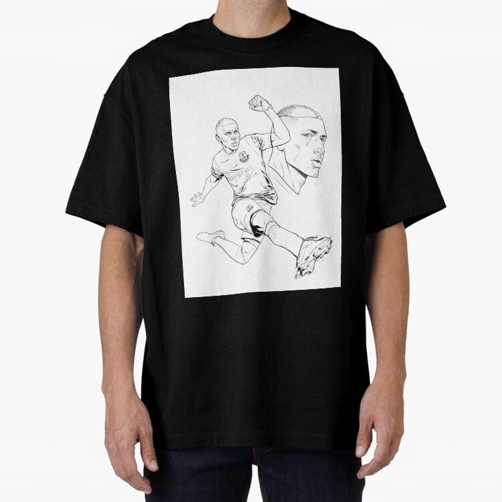 richarlison Oversized T-Shirt Build FIFA World Cup 2026 USA Canada Mexico Spirit, Highlighting Spain and Netherlands, CR7, Match Day Excitement, Supporter Culture, Golden Goals and Global Football Passion; Created for Match Day Parties, Soccer