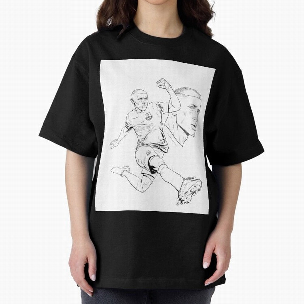 richarlison Oversized T-Shirt Build FIFA World Cup 2026 USA Canada Mexico Spirit, Highlighting Spain and Netherlands, CR7, Match Day Excitement, Supporter Culture, Golden Goals and Global Football Passion; Created for Match Day Parties, Soccer