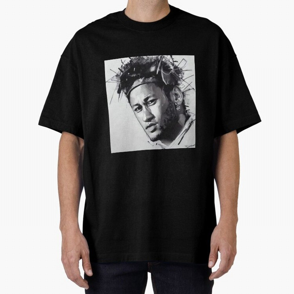 black and white Neymar Classic T-Shirt Fuel Your Fan Pride for Match Day Hype around FIFA World Cup 2026, Neymar, Argentina and Brazil, Tournament Hype, Historic Matchups, Family Viewing Parties and Global Sports Pride; Made for Die Hard