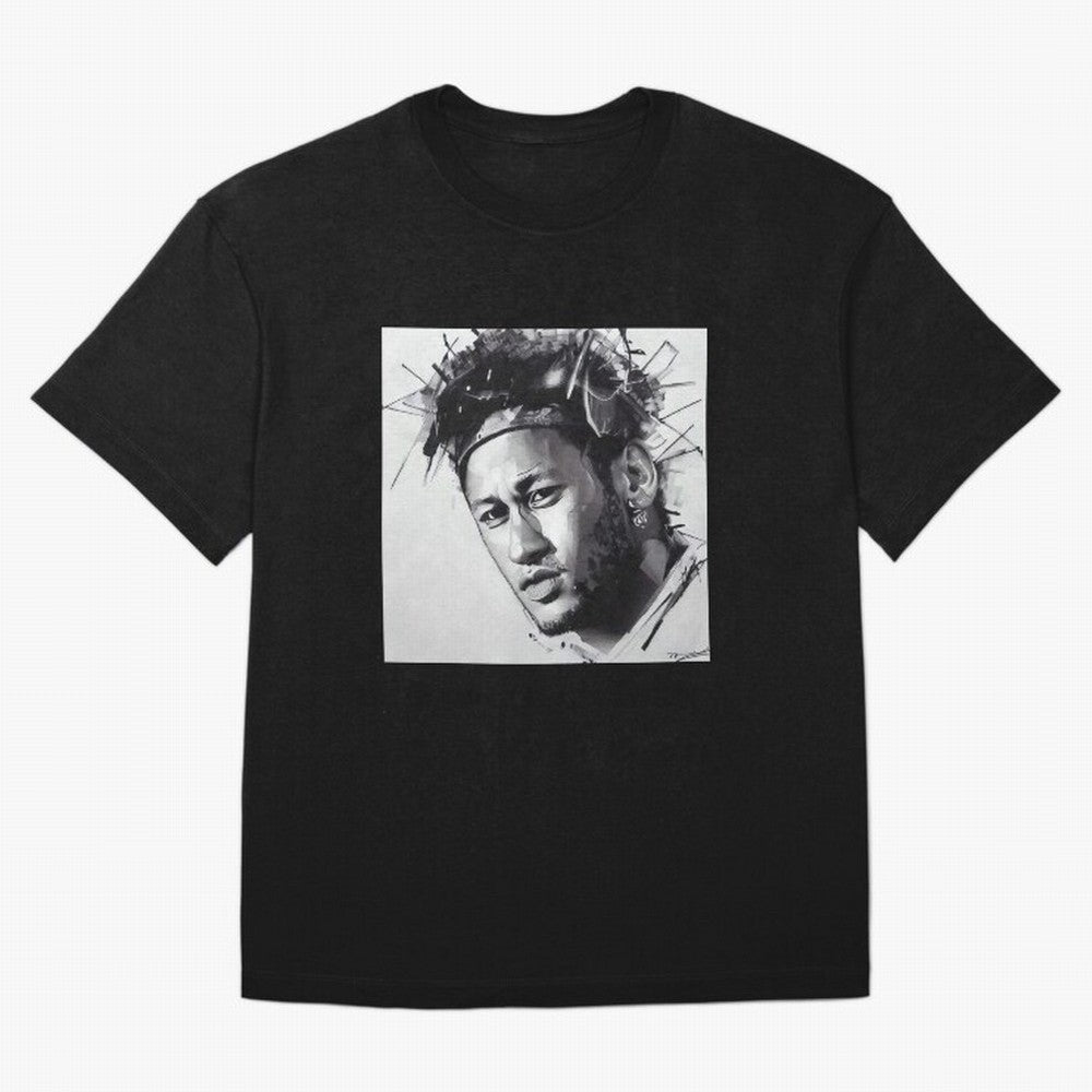 black and white Neymar Classic T-Shirt Fuel Your Fan Pride for Match Day Hype around FIFA World Cup 2026, Neymar, Argentina and Brazil, Tournament Hype, Historic Matchups, Family Viewing Parties and Global Sports Pride; Made for Die Hard