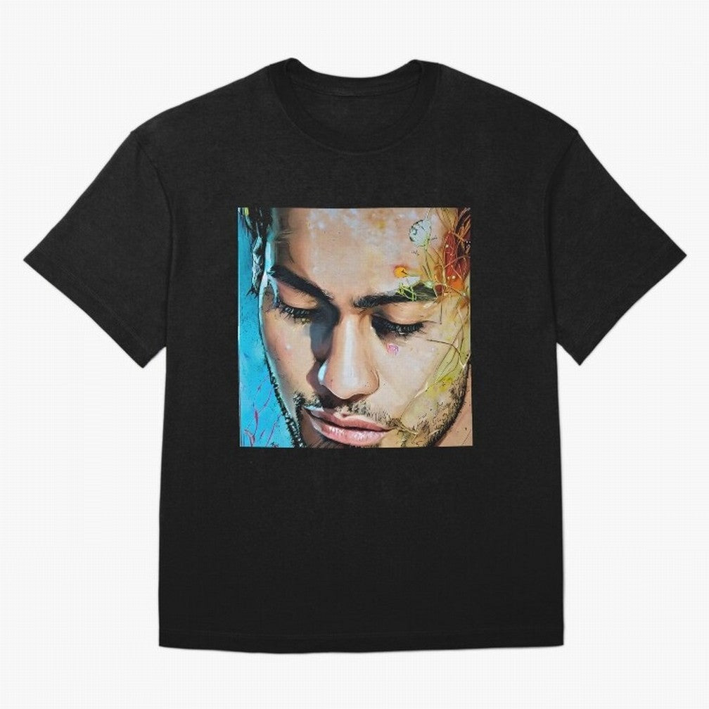 Face of Neymar Classic T-Shirt Fuel Your Fan Pride for FIFA World Cup 2026 Group Stage for Fans of Messi, Neymar and Mbappe and Portugal, Spain and Germany, Bringing Soccer Culture, Superstar Moments, National Team Dreams and Competitive Fire;