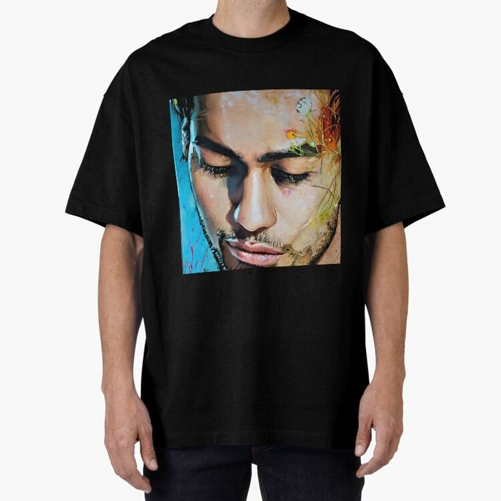 Face of Neymar Classic T-Shirt Fuel Your Fan Pride for FIFA World Cup 2026 Group Stage for Fans of Messi, Neymar and Mbappe and Portugal, Spain and Germany, Bringing Soccer Culture, Superstar Moments, National Team Dreams and Competitive Fire;