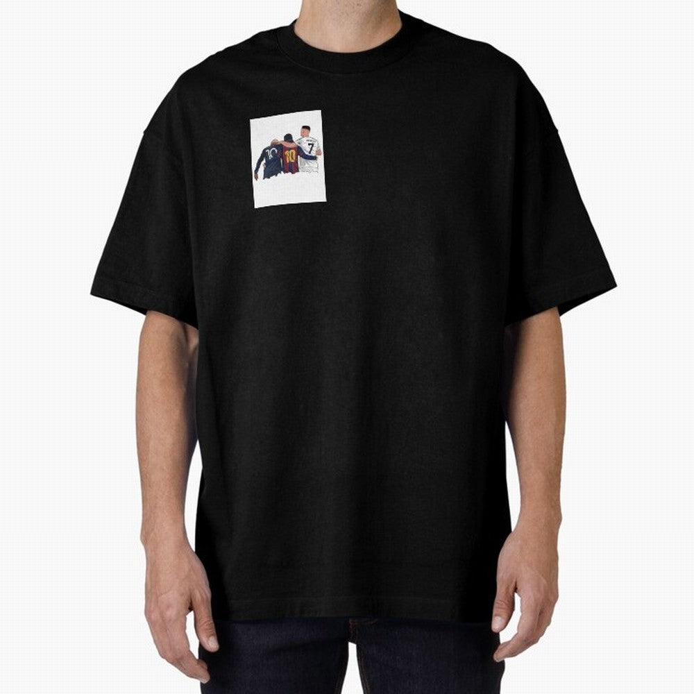 MessixNeymarxRonaldo Classic T-Shirt Capture Stadium Memories from Global Football Passion for FIFA World Cup 2026, Inspired by Cristiano Ronaldo, Haaland and CR7, Argentina and Brazil, Tournament Hype, Historic Matchups, Family Viewing Parties and