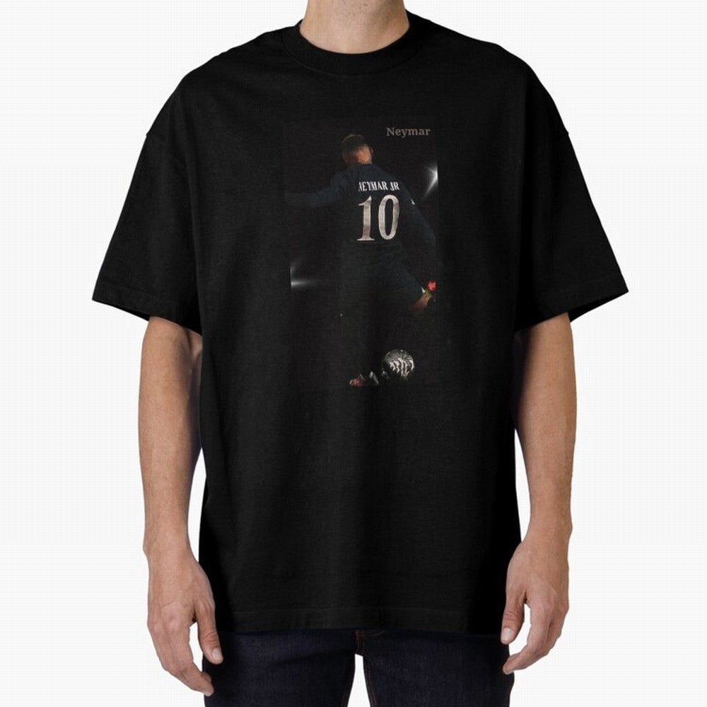 Neymar black version Oversized T-Shirt Turn Every Weekend Toward FIFA World Cup 2026 Group Stage for Fans of Neymar, Haaland and Cristiano Ronaldo and England, Bringing Champion Mindset, Group Stage Buzz, Knockout Tension and Passionate Fan