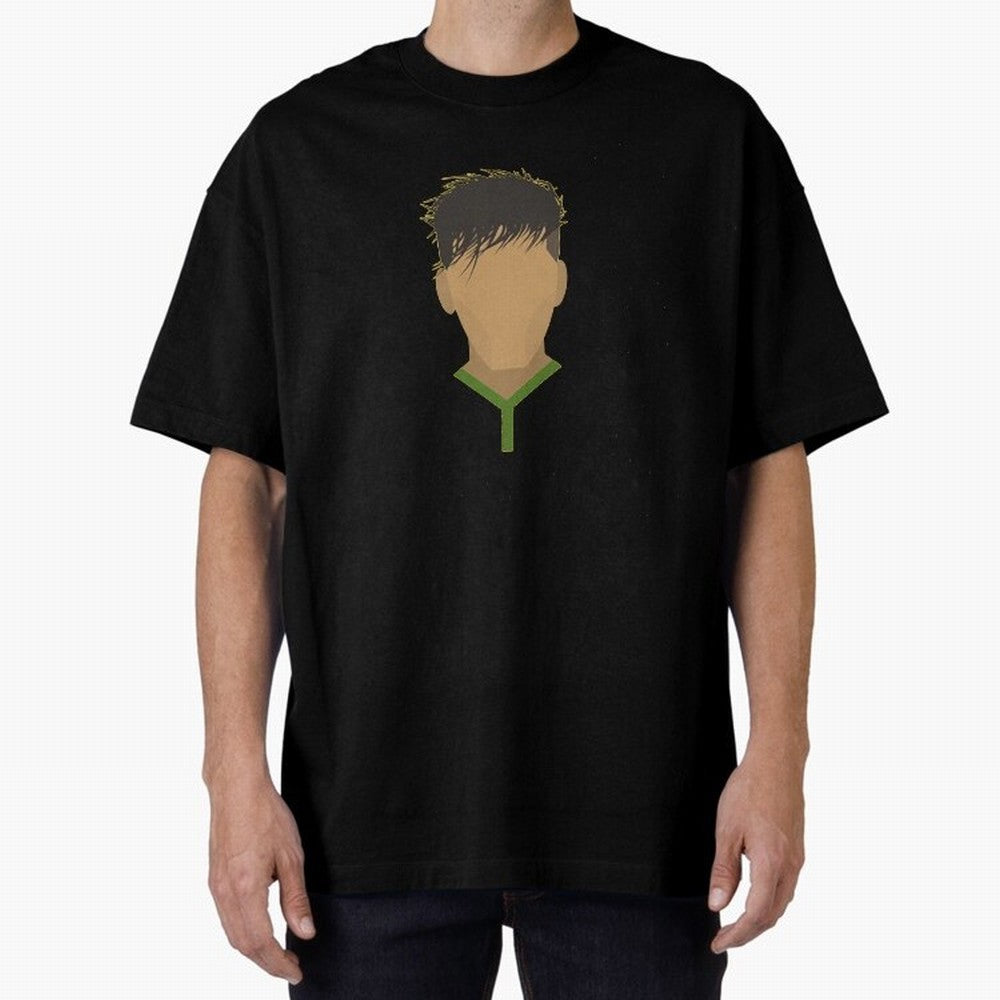 Neymar Brazil Football Design Oversized T-Shirt Honor the Football Icons of FIFA World Cup 2026 Group Stage Centered on Neymar, Haaland and Cristiano Ronaldo, Portugal Energy, Champion Mindset, Group Stage Buzz, Knockout Tension and Passionate Fan